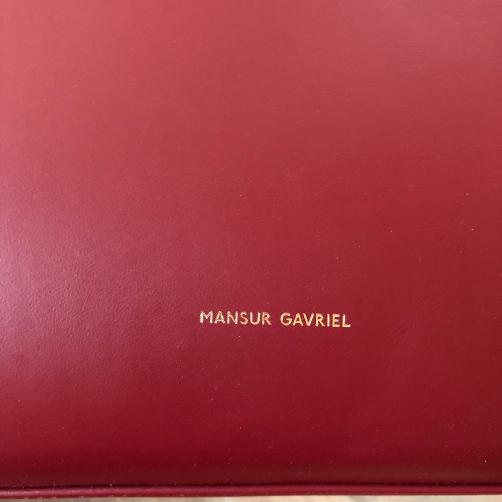 Mansur Gavriel Rococo Red Sun Bag - Picture 5 of 8